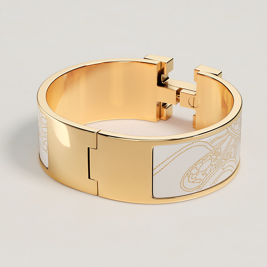 Clic Clac H Brides de Gala Applique Pique bracelet | Hermès USA
